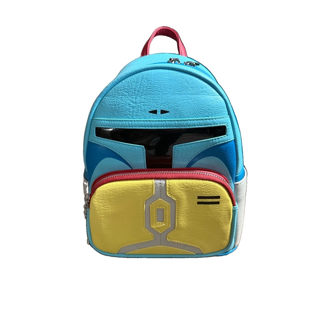 NWT Mandalorian Loungefly Star Wars Boba Fett Animated Mini Backpack Exclusive